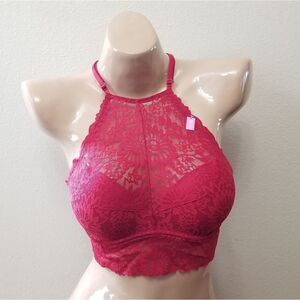 SMALL PINK Victoria's Secret Red Push Up Bra